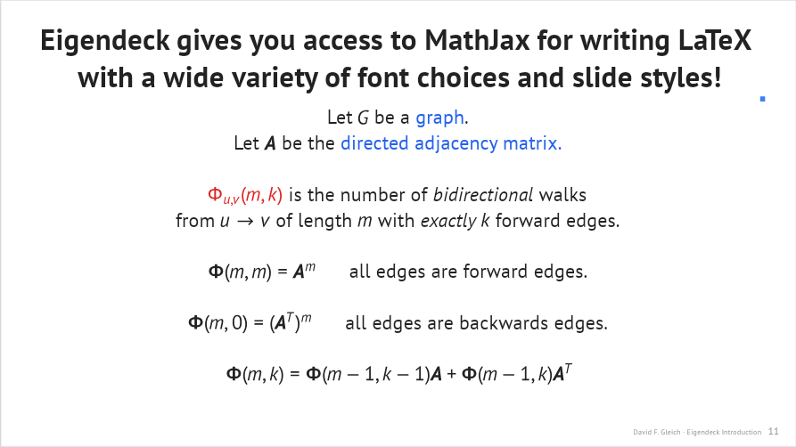 Slide 14 — the same slide, four fonts